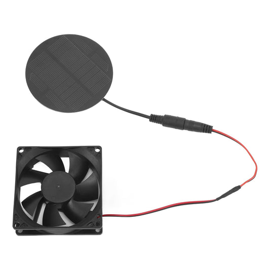 EcoFlow Solar Vent Fan for Energy Efficient Computer Cooling