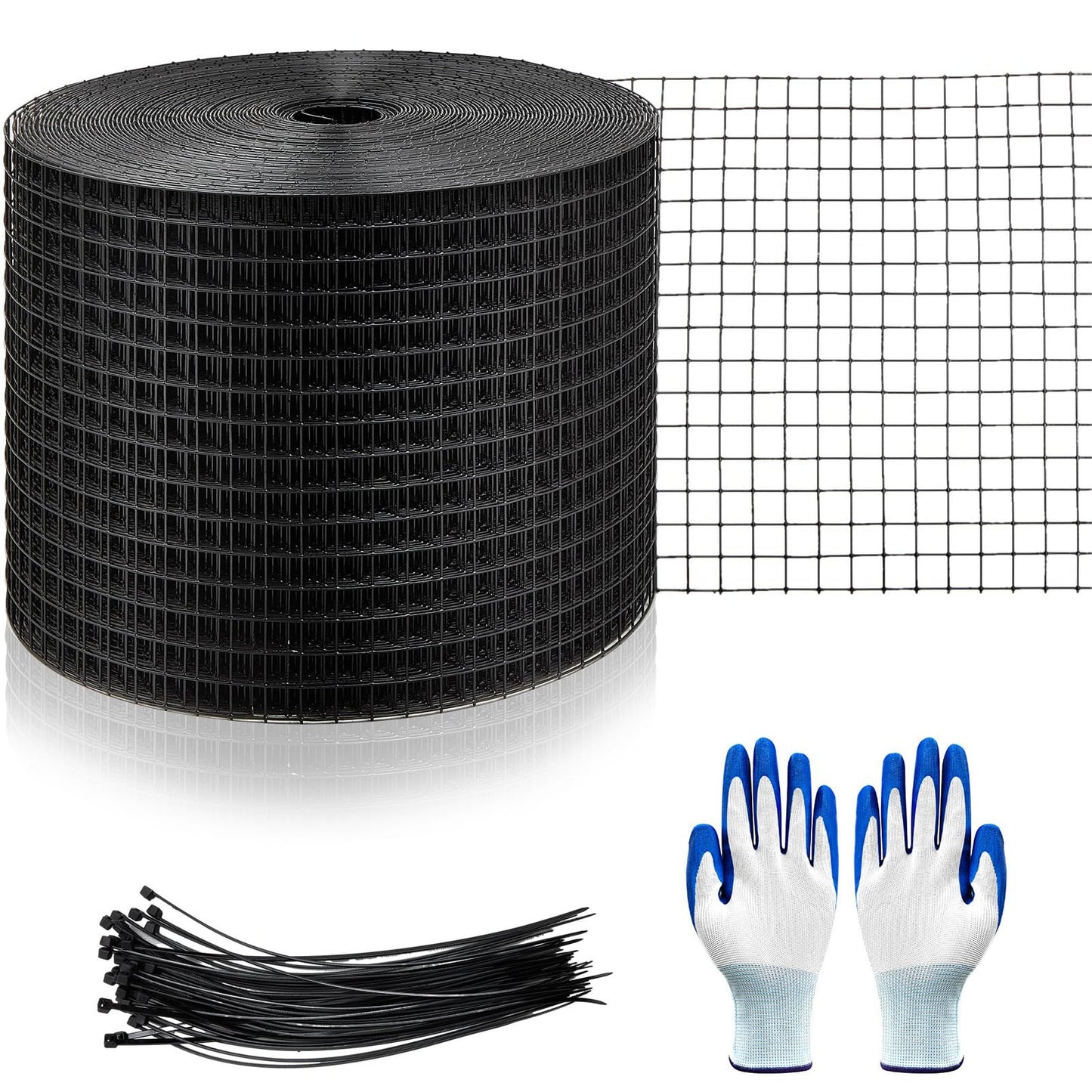 Solar Panel Bird Guard Mesh Kit with Cable Ties for Effective Protection