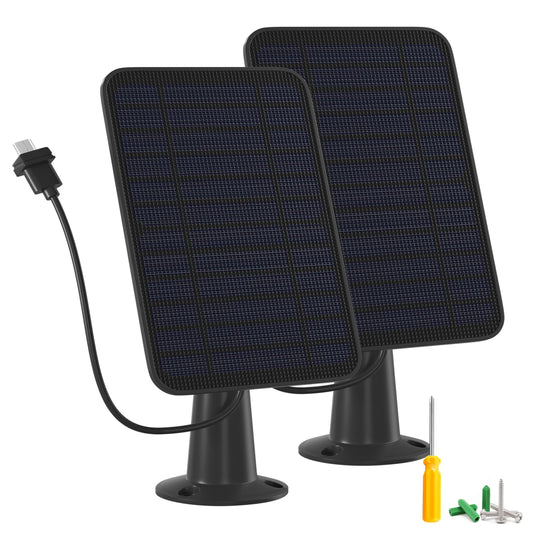 Solar Charger for Blink Cameras with Weatherproof Mount and 13.1ft Cable