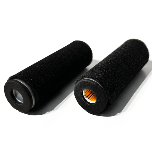 Dual Air Filters for 6.5 HP 196cc Jumping Jack Tamping Rammer Equipment