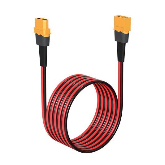 XT60 10AWG 35FT Extension Cable for RC Batteries and Solar Power Systems