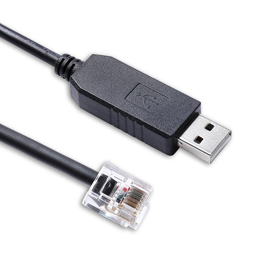 USB to RJ12 Solar Controller Communication Cable with FTDI Chipset 6FT