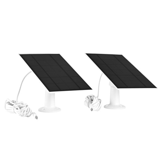 Solar Power Hub for Outdoor Security Cameras with Waterproof Design and Long Cable