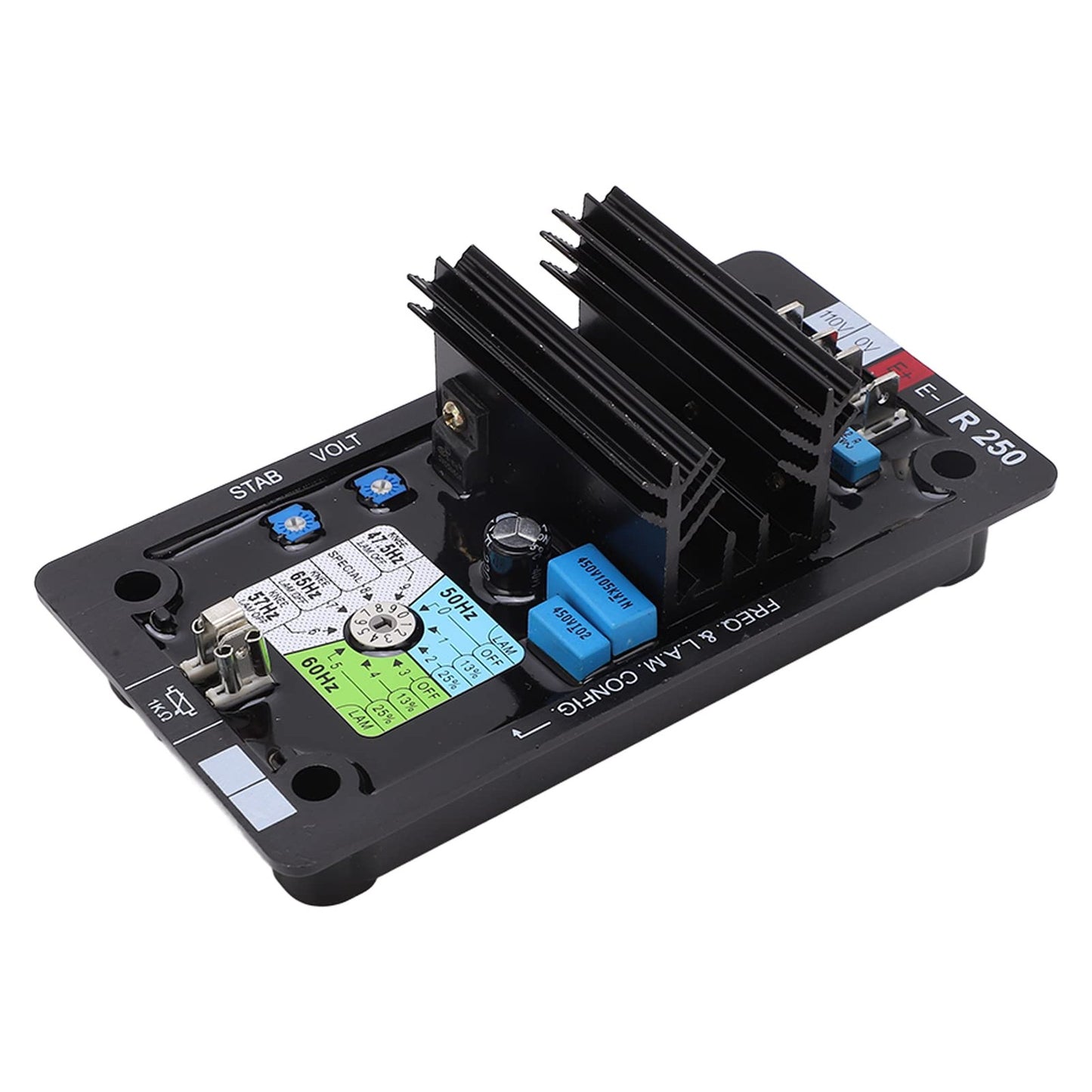 Digital Voltage Regulator for Single Phase R250 Generator AVR Control