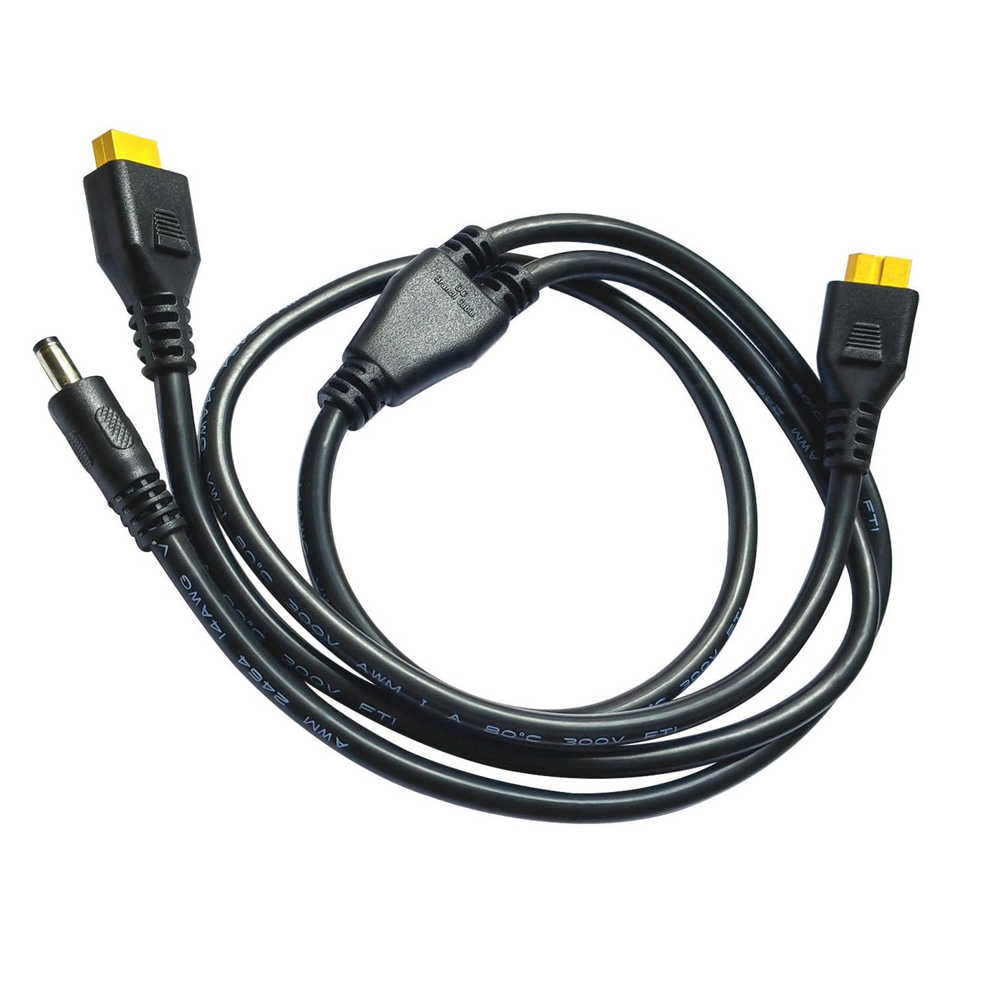 XT60 Y Splitter Cable for Solar Generators and Power Stations 3.3ft