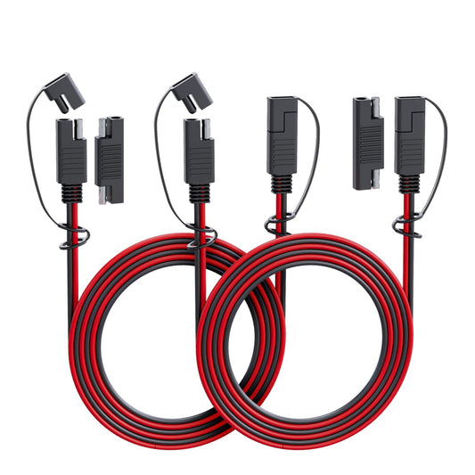 SAE Plug 10 Ft Extension Cable for Automotive Solar RV Charging Adapter