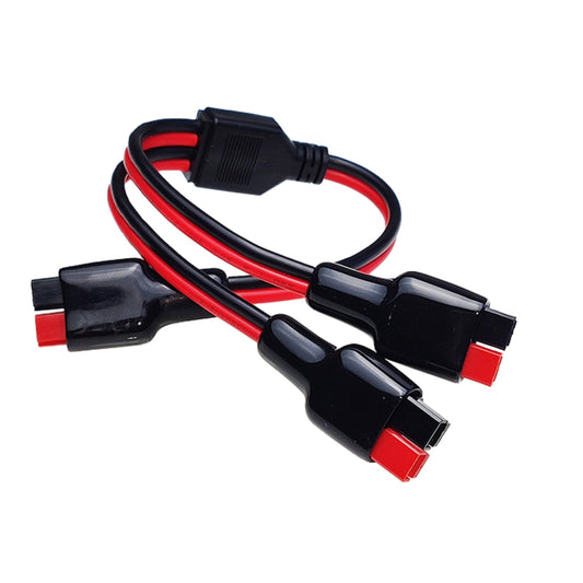 Solar Charging Splitter Cable 12AWG for Portable Generators 1FT Anderson Connectors