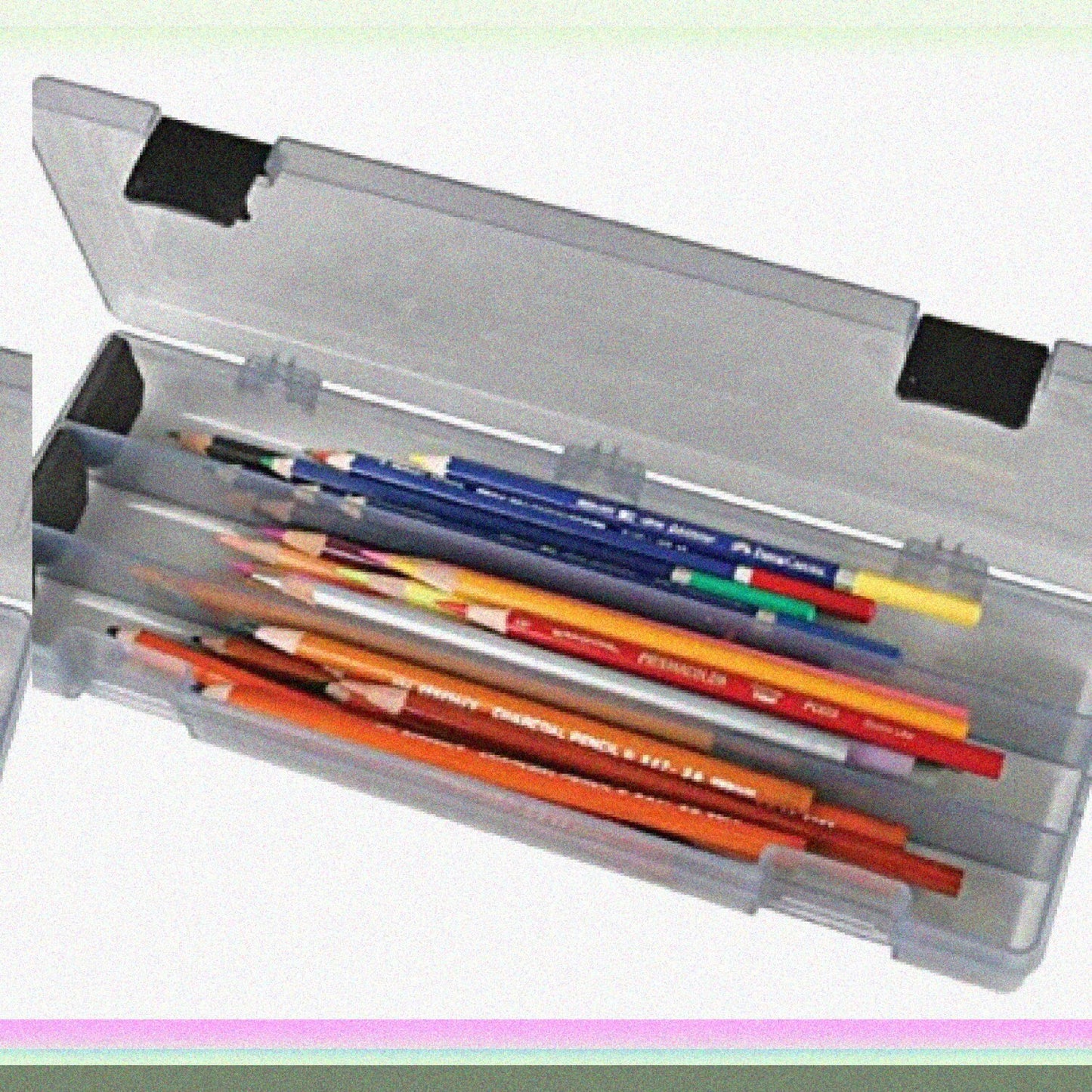 6900AB Pencil Utility Box Lucent Charcoal