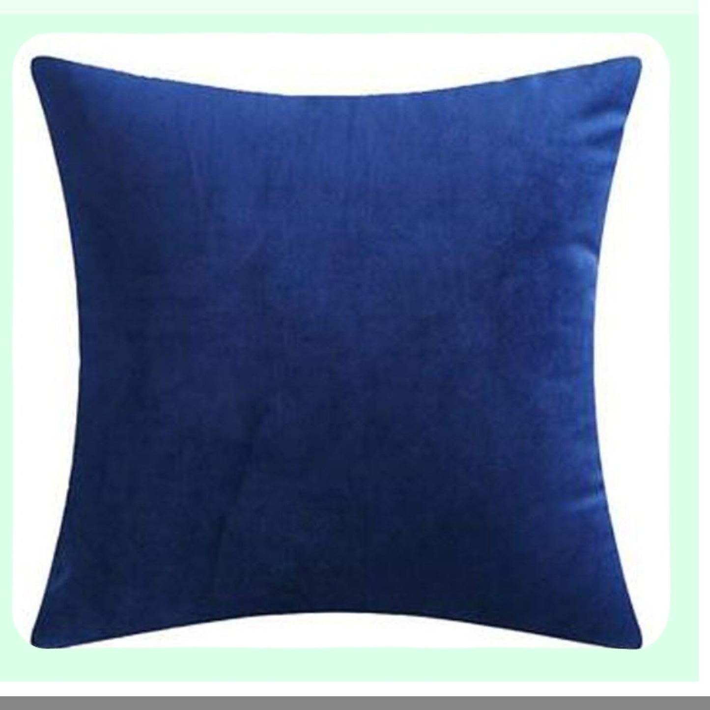 Luxury Velvet Cozy Throw Pillow Covers - Set of 4 Decorative Cushion Cases for Sofa, Living Room - Super Soft Comfortable Solid Colors - 18x18, 20x20 Square - Mixed Color Palette - 4 Piece Pack