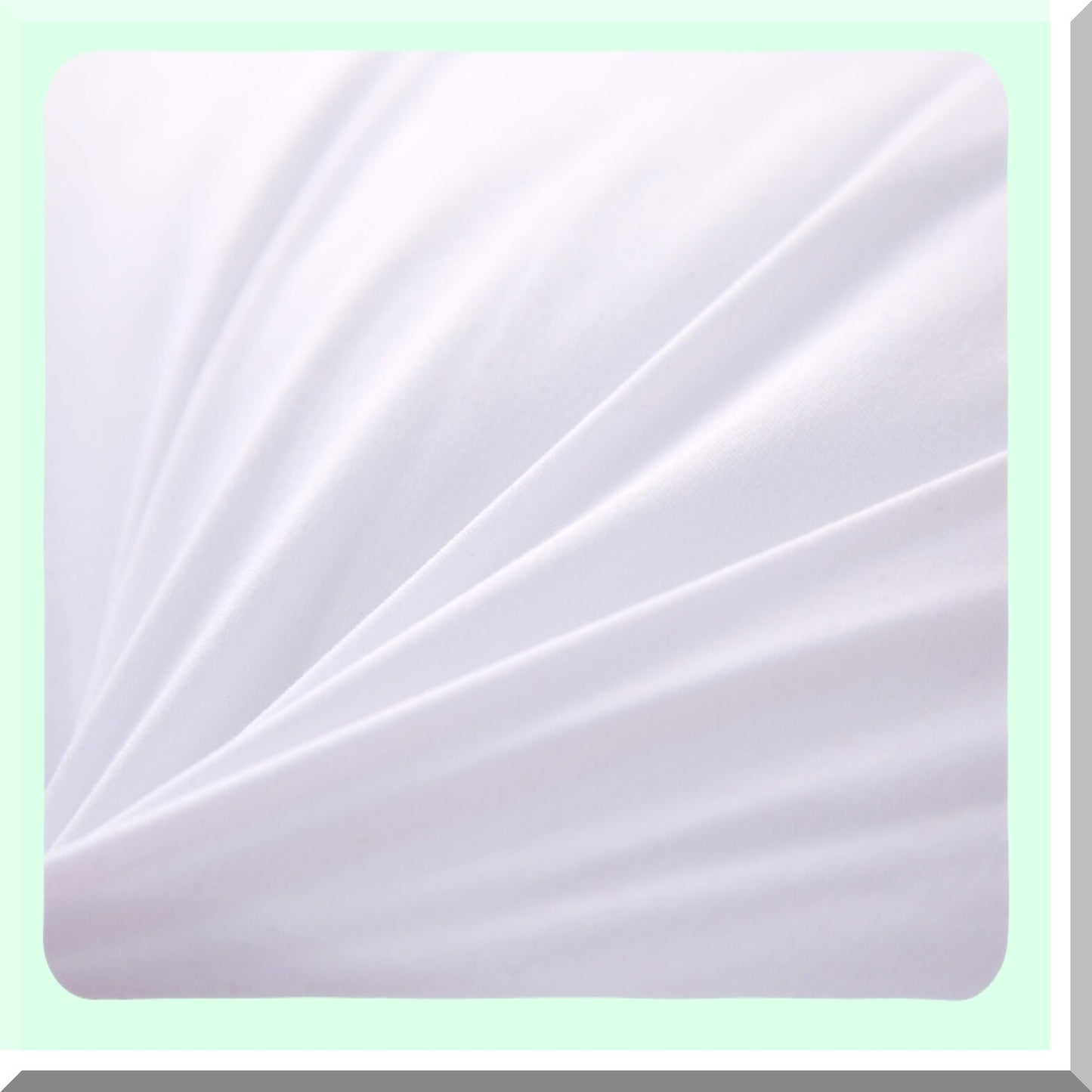 SoftSquare Pillow Inserts - Hypoallergenic Polyester Stuffer for Couch, Washable Cushion Filler - 20'' Euro Sham, White (2 Pack)