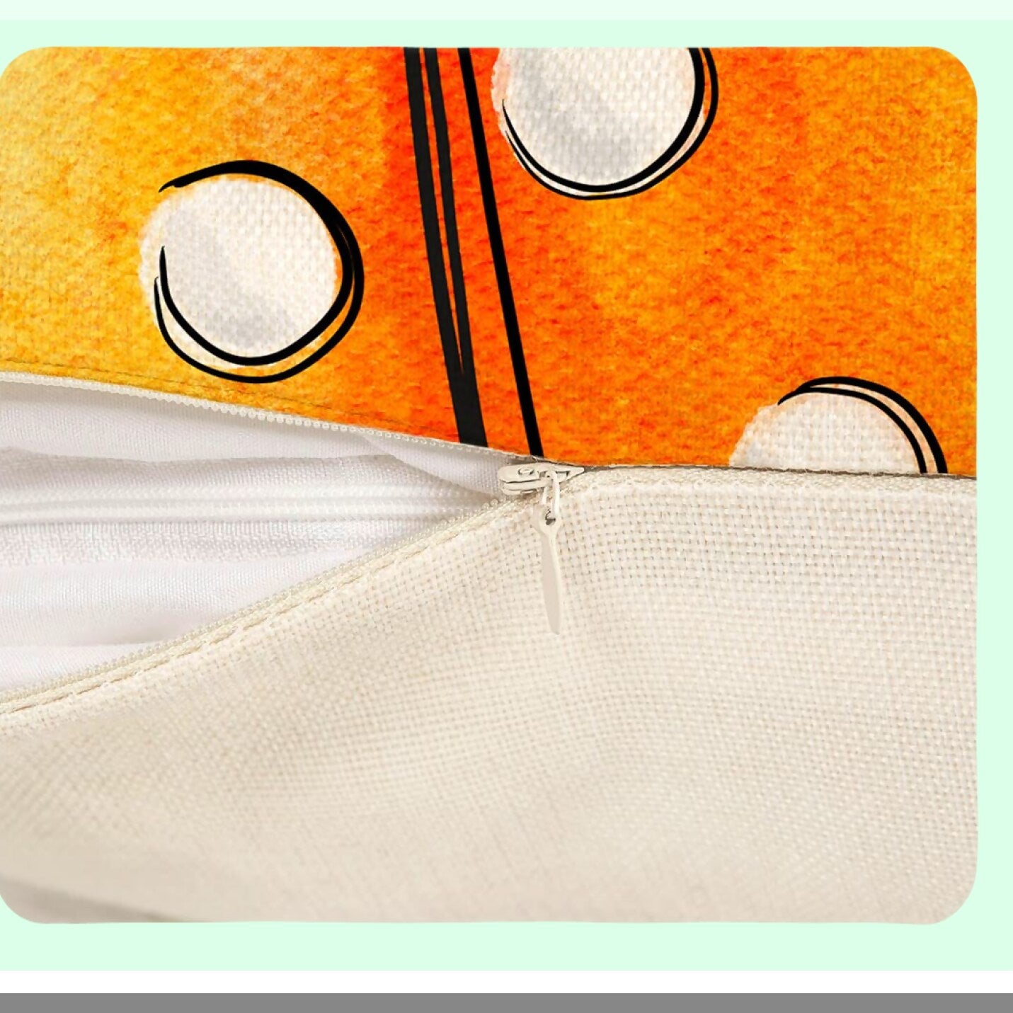 Polka Dot Pumpkin Harvest Pillow Covers - Set of 4 Farmhouse Fall Decorations - Happy Thanksgiving Throw Cushion Cases - 18x18 Home Decor Pillows