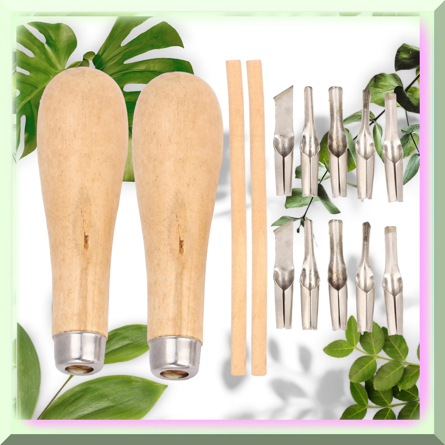 Linoleum Cutting Set with 10 Blades