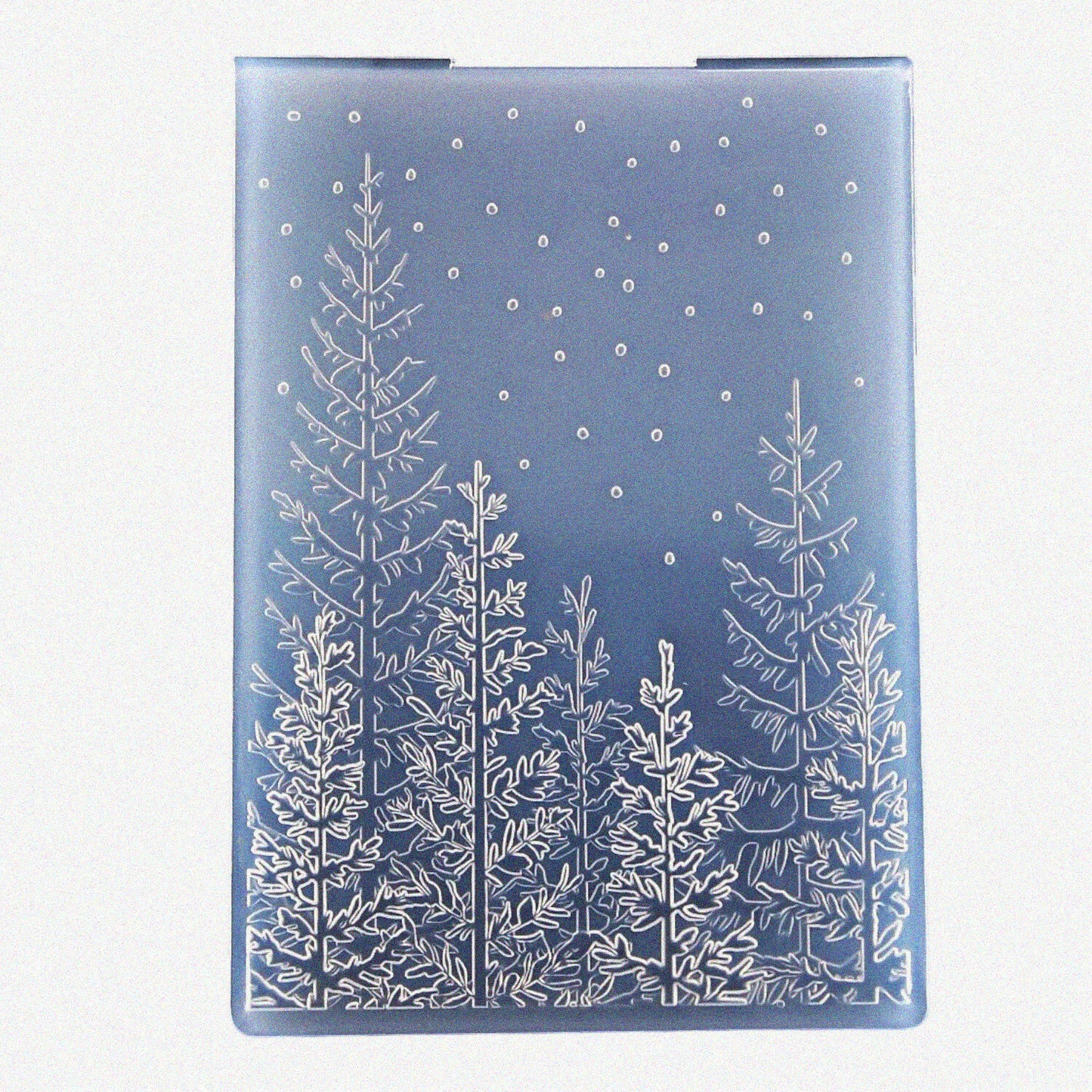 3D Tree Woodland Background Plastic Embossing Folder 12.5x17.7cm