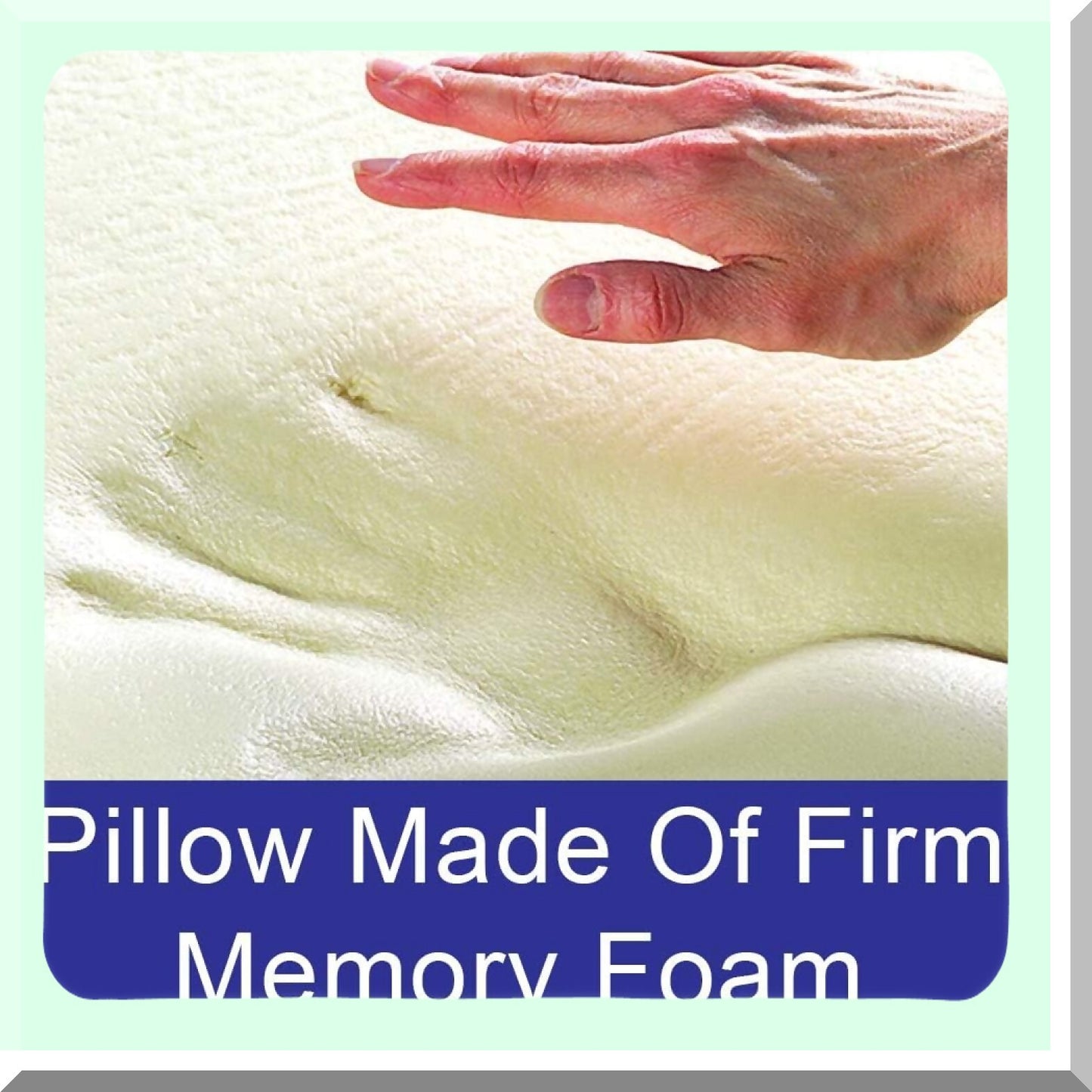 OrthoRelief Memory Foam Neck Roll Pillow - Round Contoured Design for Neck and Shoulder Support, Pain Relief and Pressure Reduction. Ideal for Sleeping.