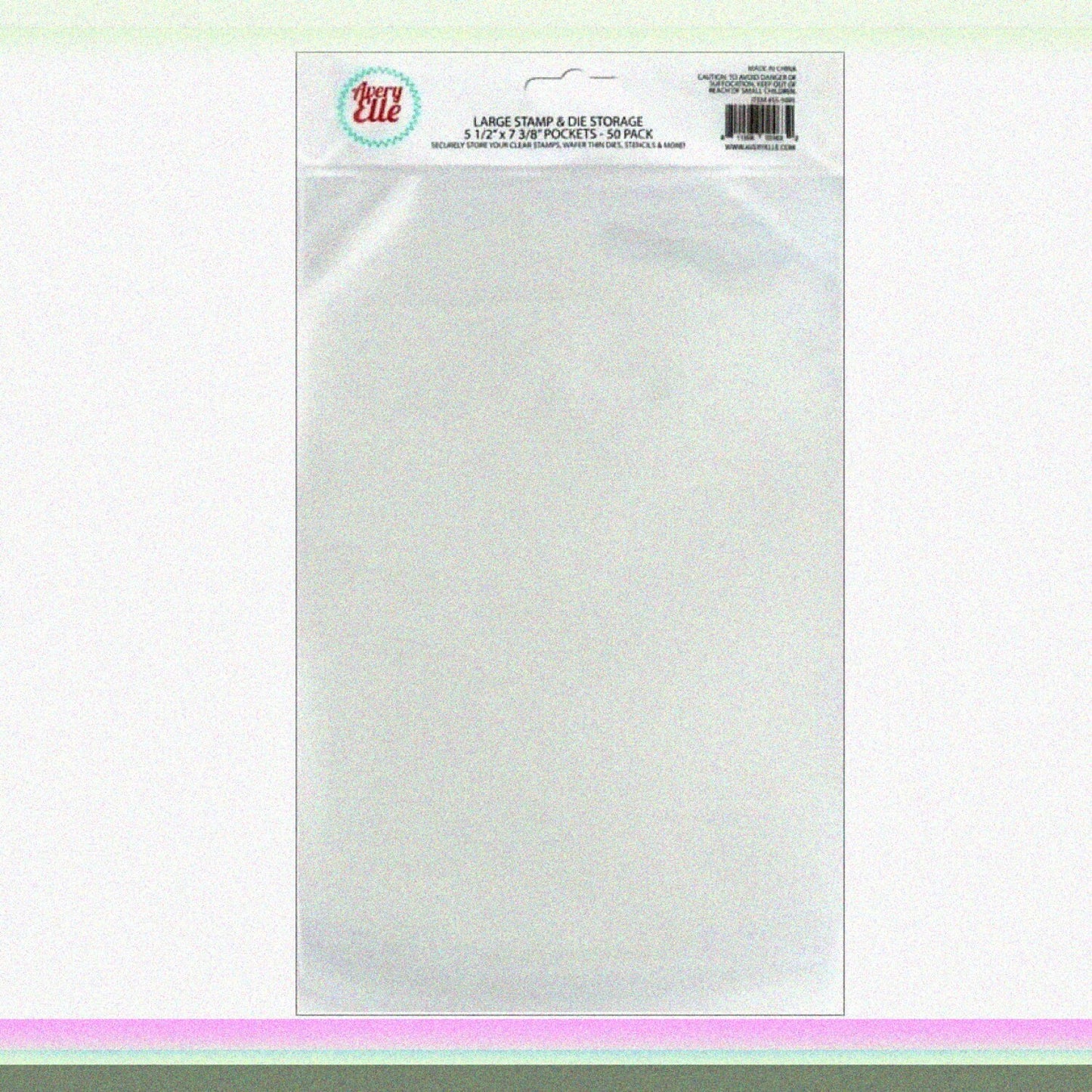 Stamp and Die Storage Pockets 50 Pack Large 5 x 7 3/8"