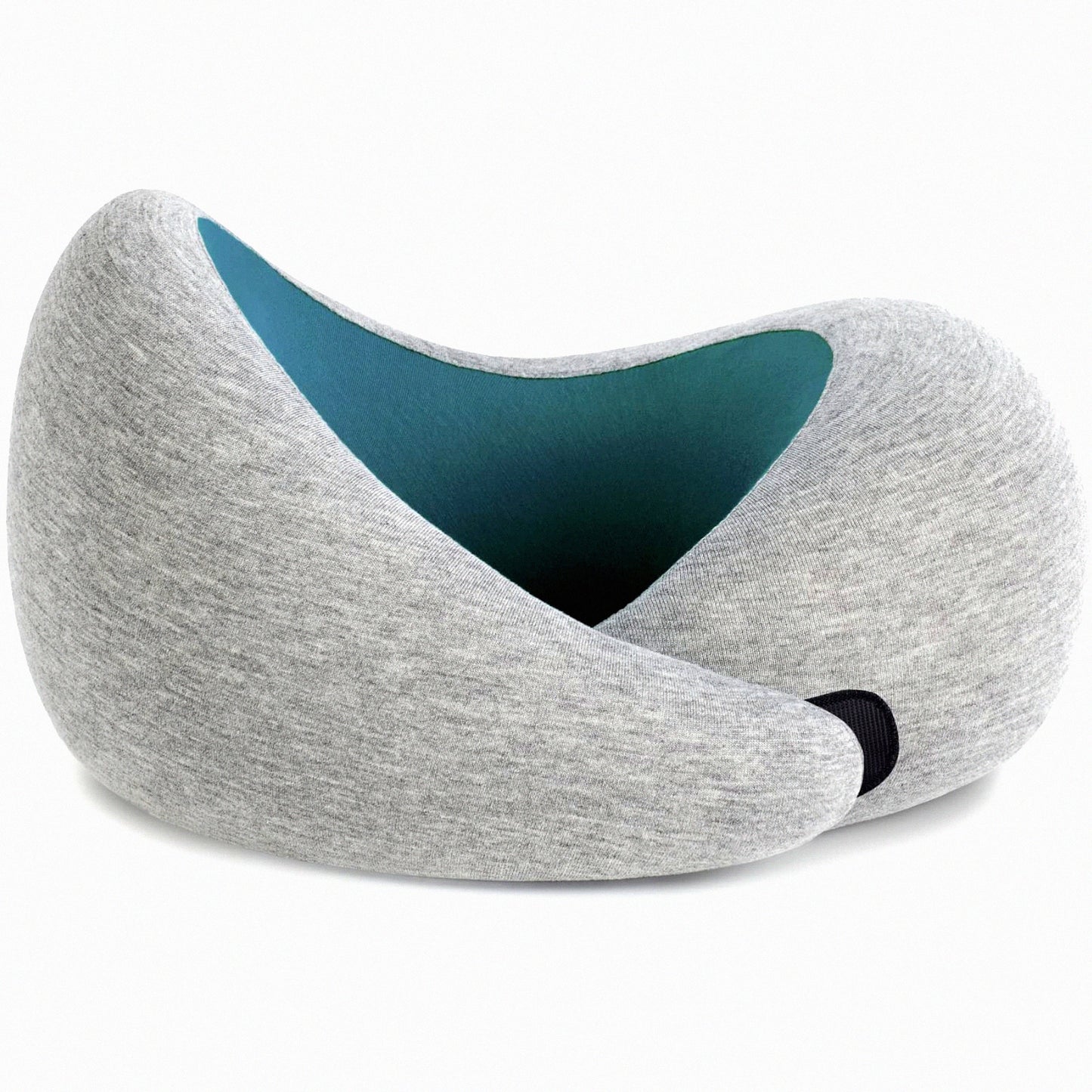 MemoryFoam Travel Neck Pillow - 360 Ergonomic Design with Asymmetrical Sides, Washable Modal Cover & Travel Bag - Premium Comfort for On-the-Go