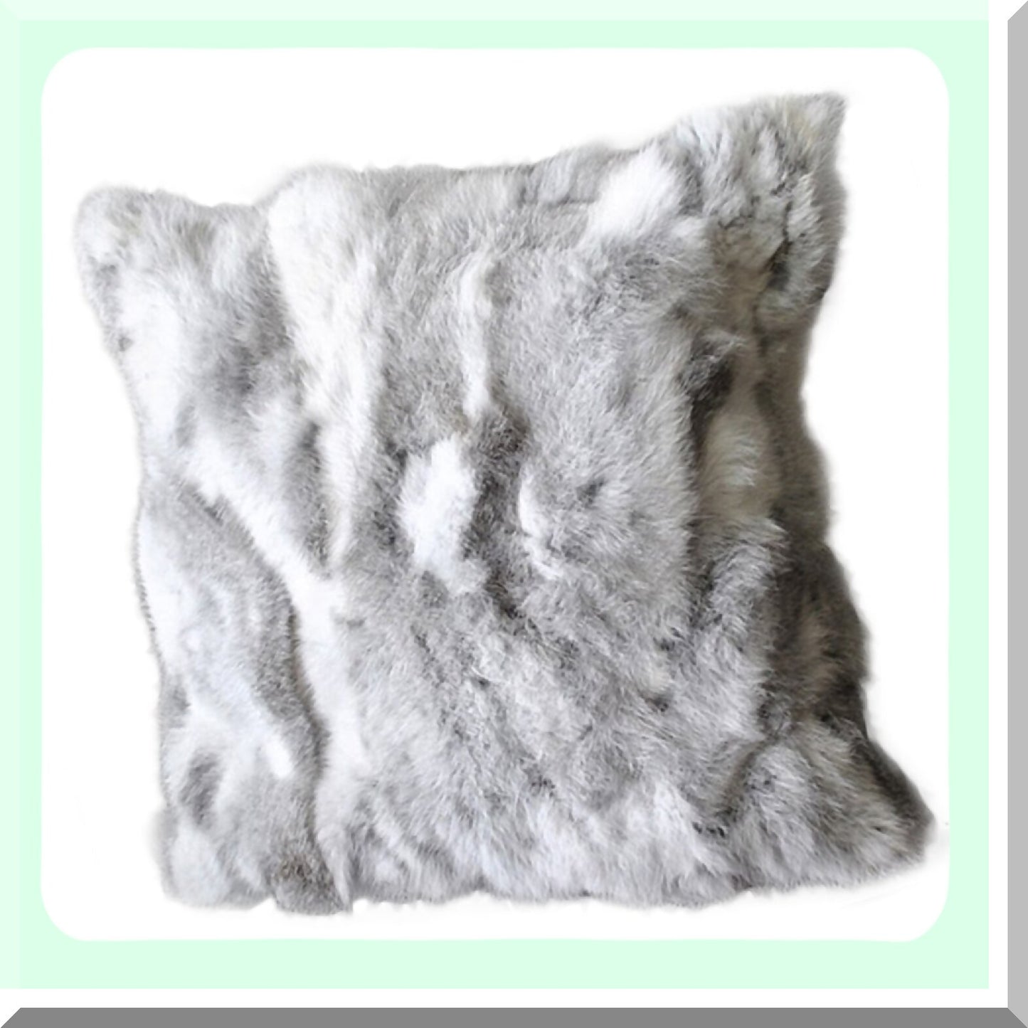 Cozy Bunny Pillowcase Set - Decorative Soft Rabbit Cushion Cover for Home Living Room Bedroom - Throw Pillow Covers Case 18" 18"