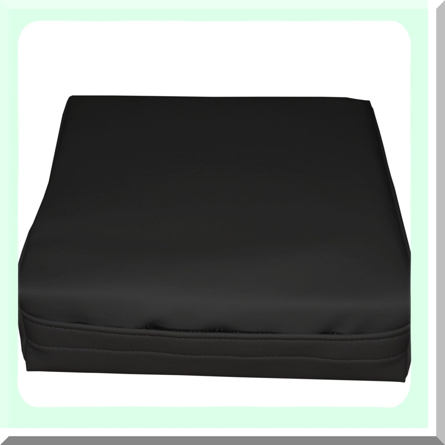 OrthoAlign 12x12x3 - Premium Body Positioning Black Square Bolster - Supportive Cushion for Proper Alignment and Comfort - Ideal for Yoga and Physical Therapy