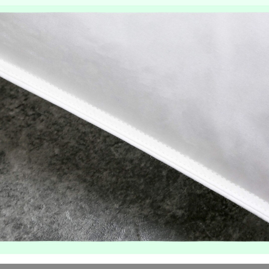 Luxury Arctic Down Pillows - 100% Goose Down Filling, 100% Cotton Cover, 2 Pack Standard Size (20x26), Hypoallergenic, Down Proof, Machine Washable, White