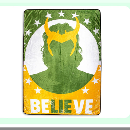 Loki's Enchantment Fleece Throw Blanket - 45x60 Inches
