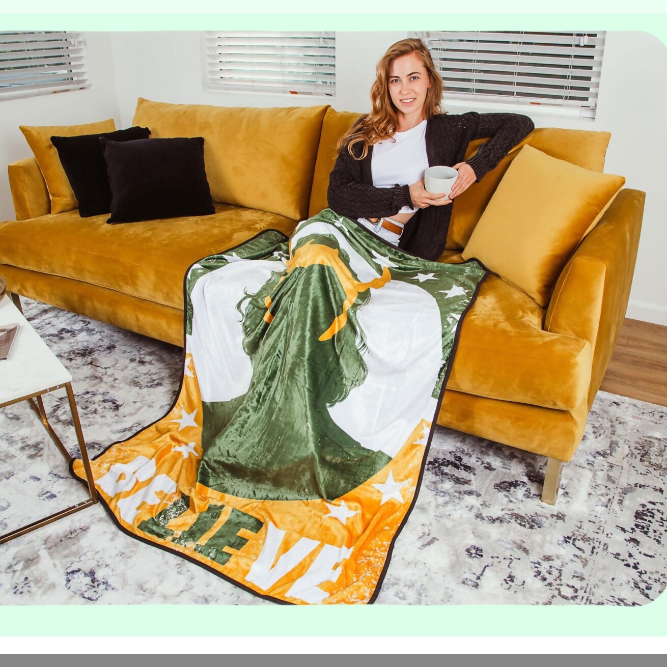 Loki's Enchantment Fleece Throw Blanket - 45x60 Inches