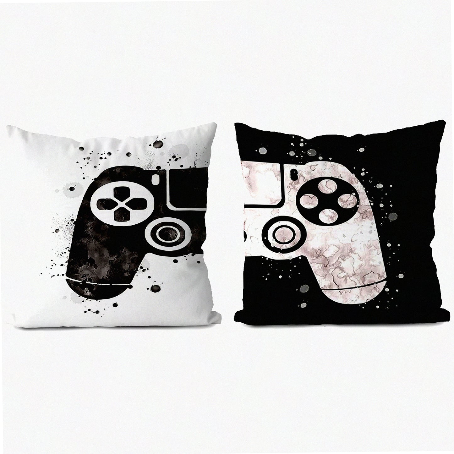 Ultimate Gamer Room Pillow Covers - Set of 2 | Gaming Decor for Boys | Gamer Gifts | 18x18 Gamer Pillow Covers | Throw Pillow Covers for Boys Room