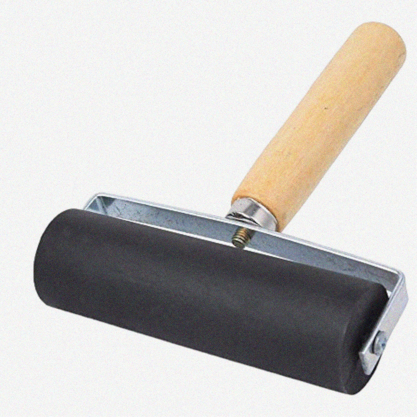FlexiPrint Pro Detachable Rubber Brayer Roller for Ink and Printmaking