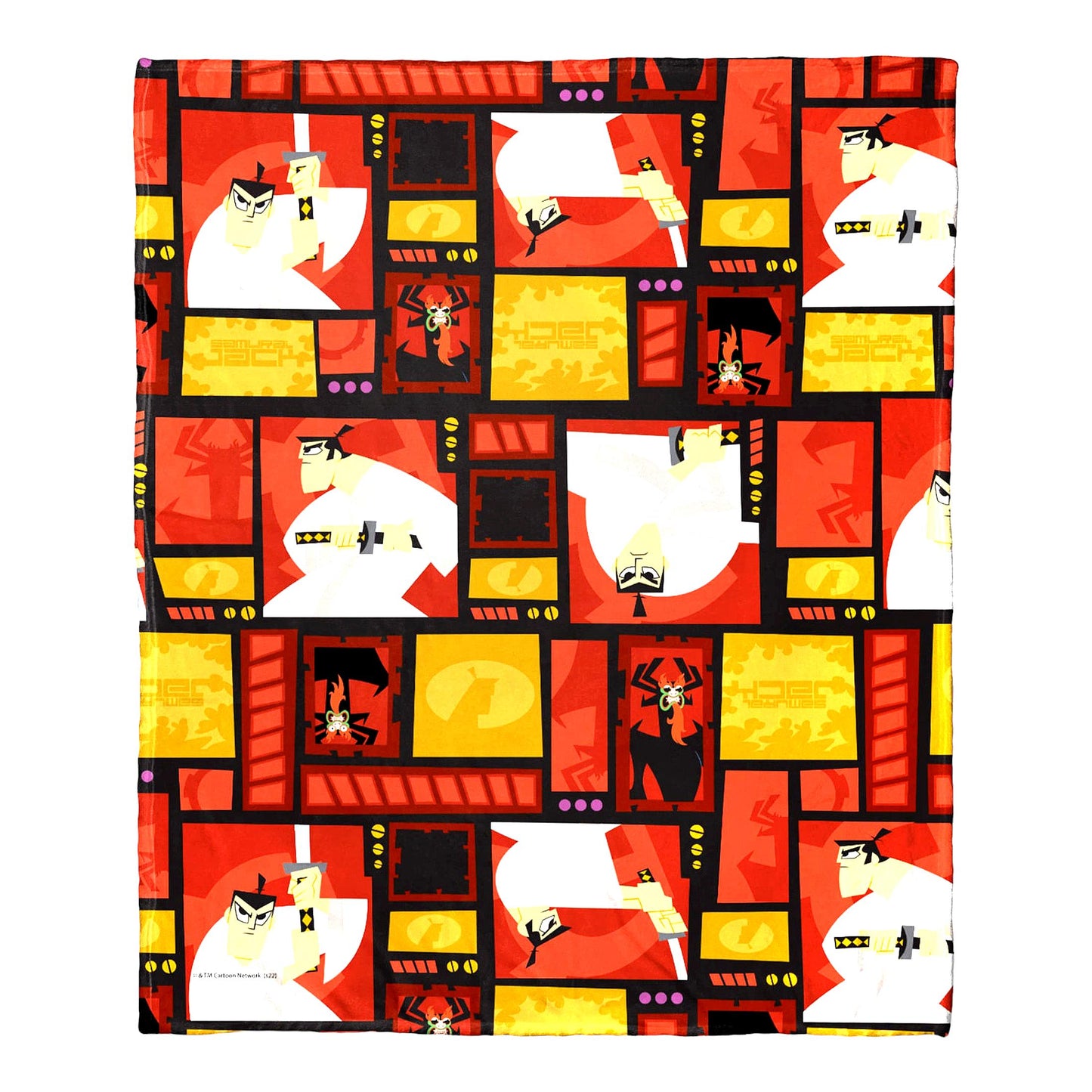 Samurai Jack Silk Touch Throw Blanket - Ultimate Comfort 50x60