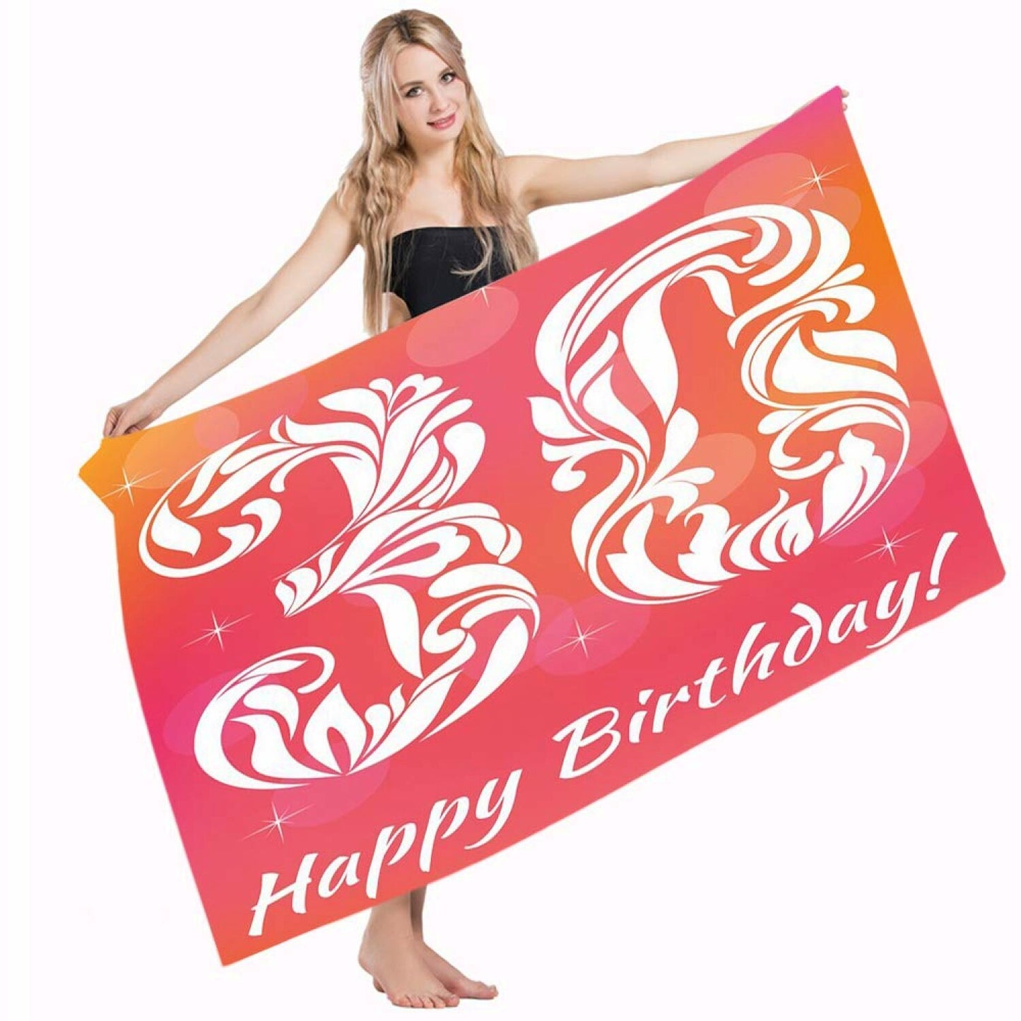 Beach Towel 64x32 Inch for Men Women Kids