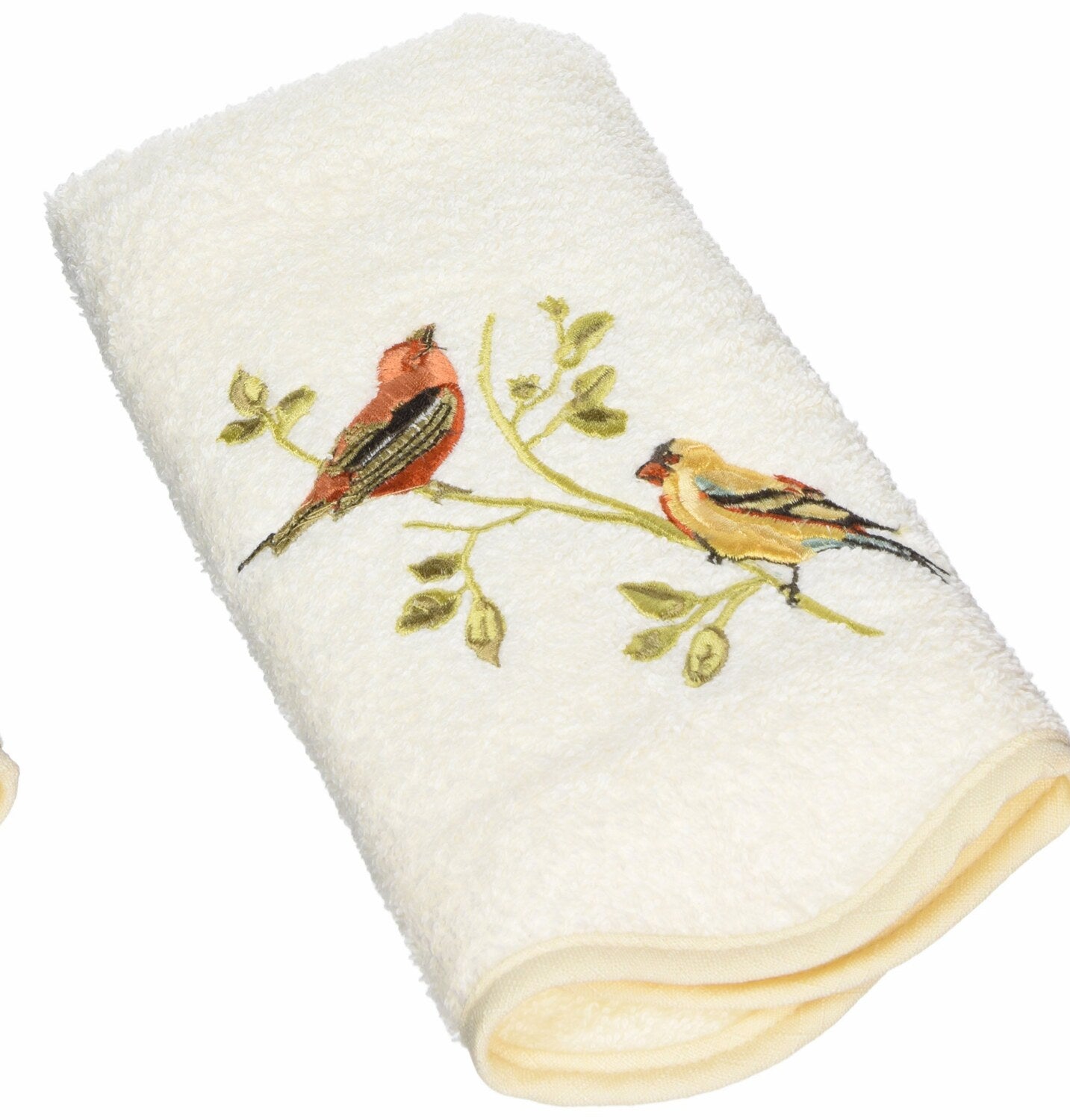 Hand Towel Soft Absorbent Cotton Songbirds Collection