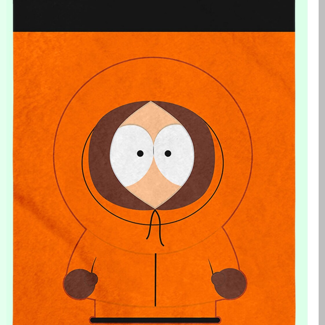 South Park Character Color Frames Throw Blanket