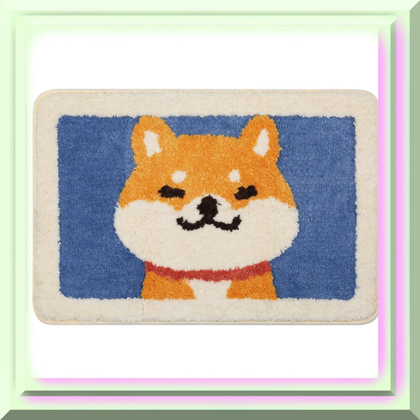 Shaggy Bathroom Rug 19.68"x31.49"