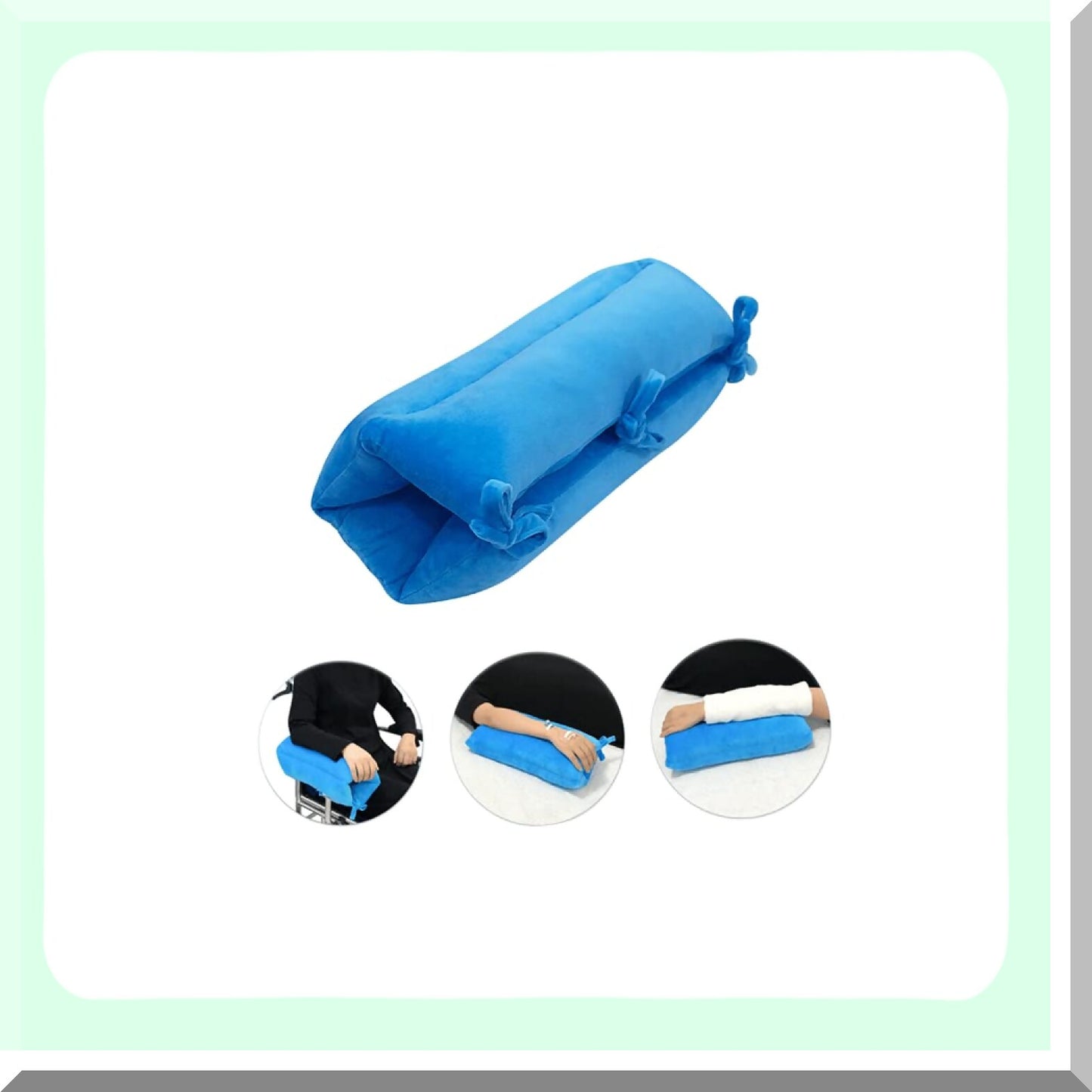 ElevateEase Arm Support Pillow - Post Surgery Recovery Wedge for Swelling, Broken Leg, Shoulder, Ankle, Elbow, Knee - Anti Pressure Rest Pillow for Adults