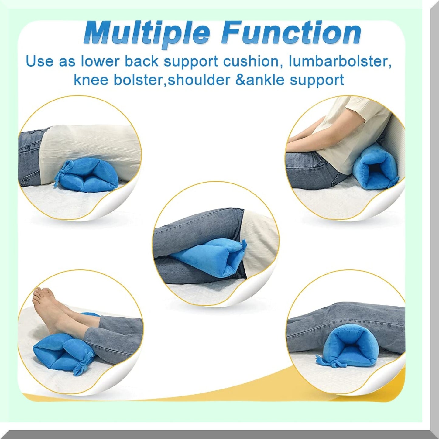 ElevateEase Arm Support Pillow - Post Surgery Recovery Wedge for Swelling, Broken Leg, Shoulder, Ankle, Elbow, Knee - Anti Pressure Rest Pillow for Adults