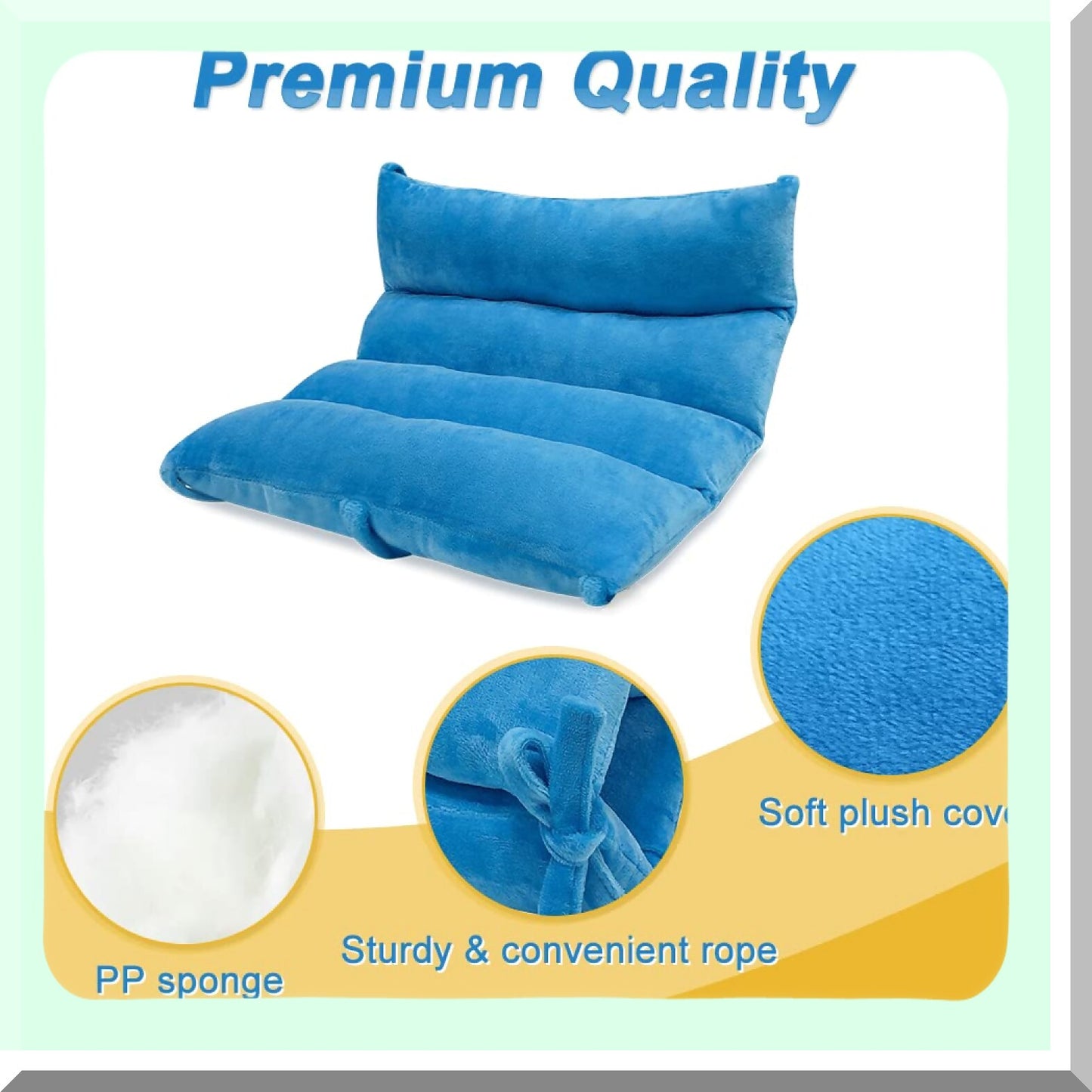 ElevateEase Arm Support Pillow - Post Surgery Recovery Wedge for Swelling, Broken Leg, Shoulder, Ankle, Elbow, Knee - Anti Pressure Rest Pillow for Adults