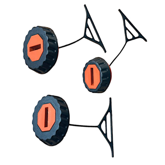 Stihl Chainsaw Fuel and Oil Cap Replacement Set for Models 020-039