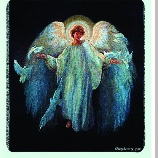 Peaceful Inspirations 50x60 Tapestry Throw - Messenger of Serenity Collection
