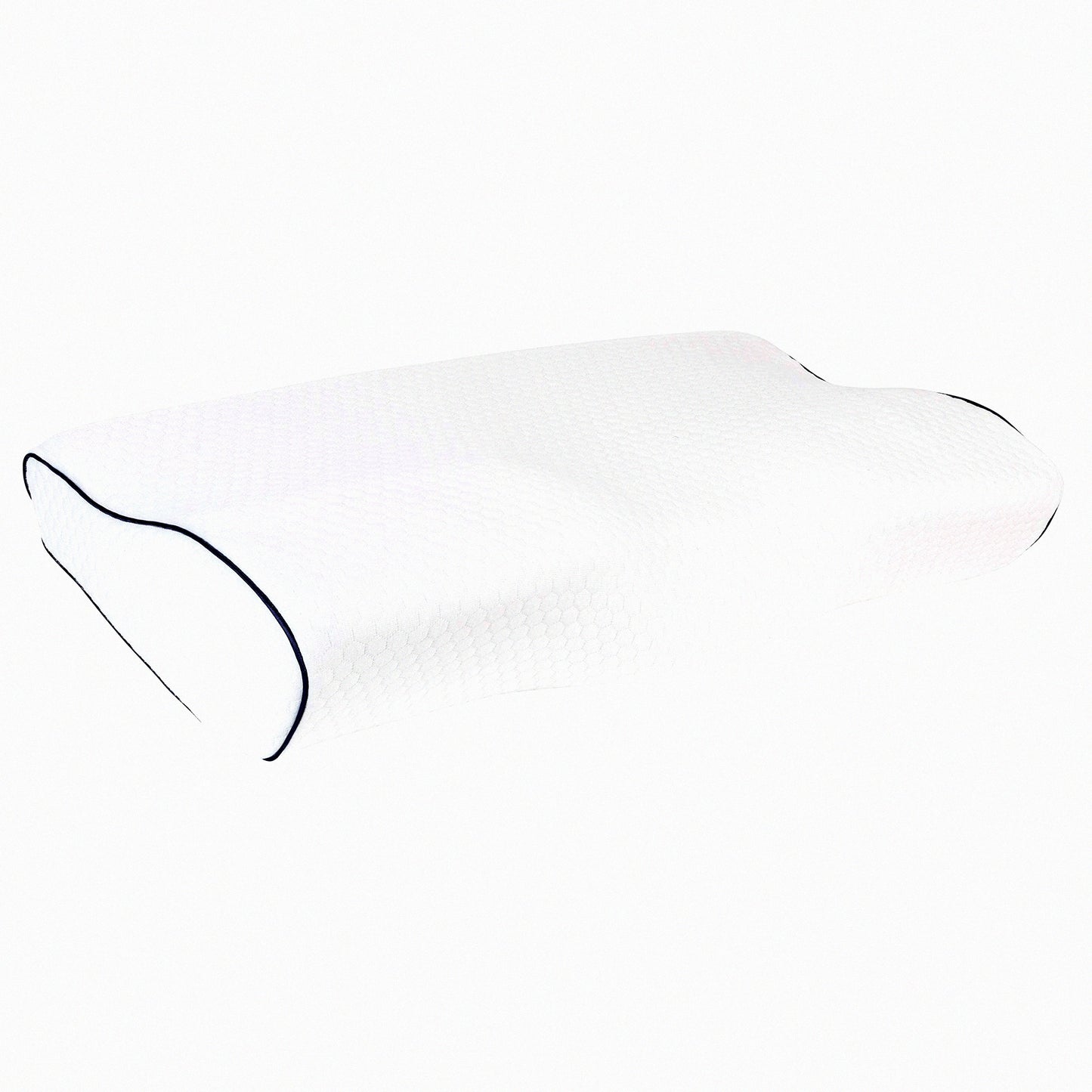 OrthoRelief Contour Cervical Pillow - Pain Relief Neck Support for Shoulder Pain - Orthopedic White Pillow - 1 Count