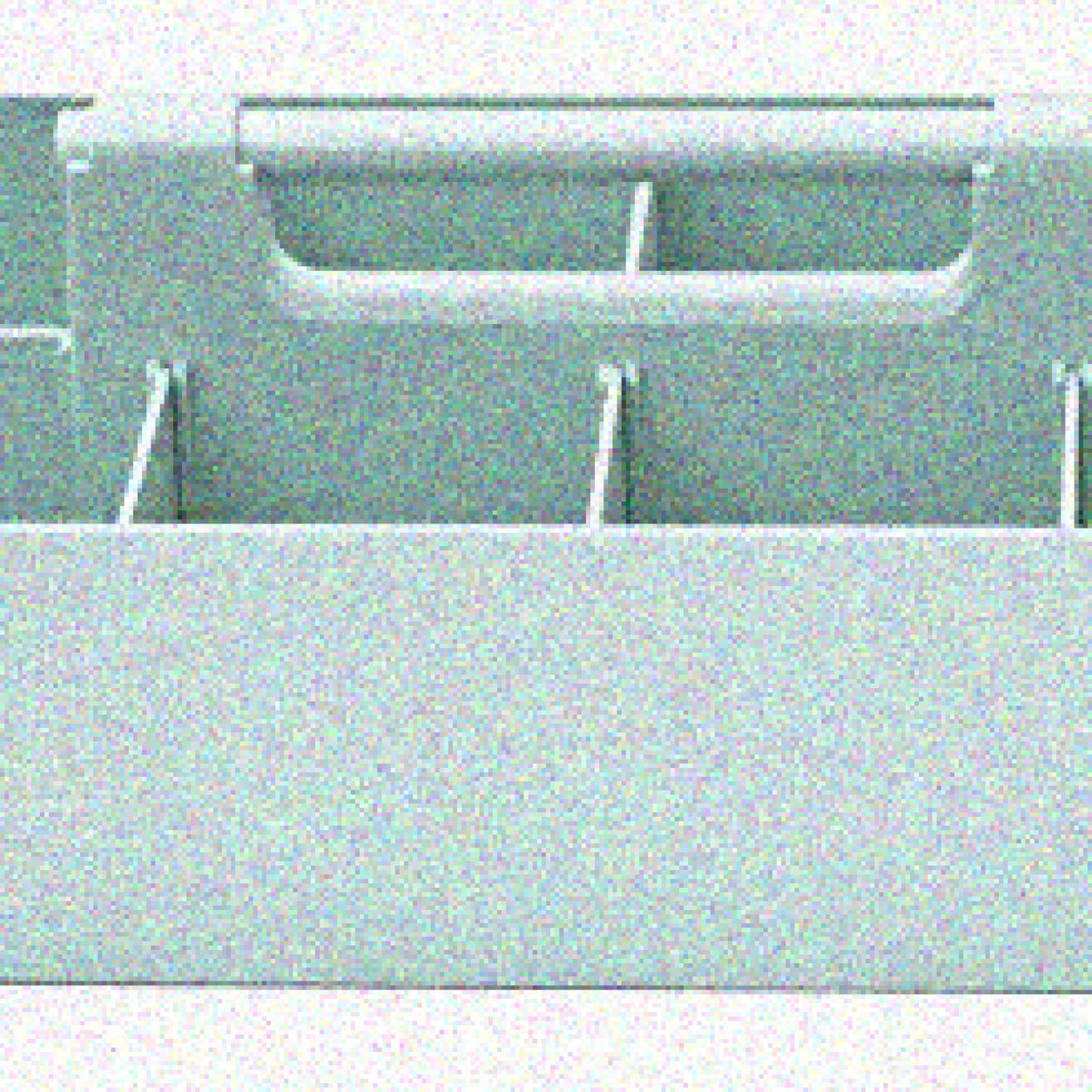 Large Portable Caddy with 8 Compartments and Handle