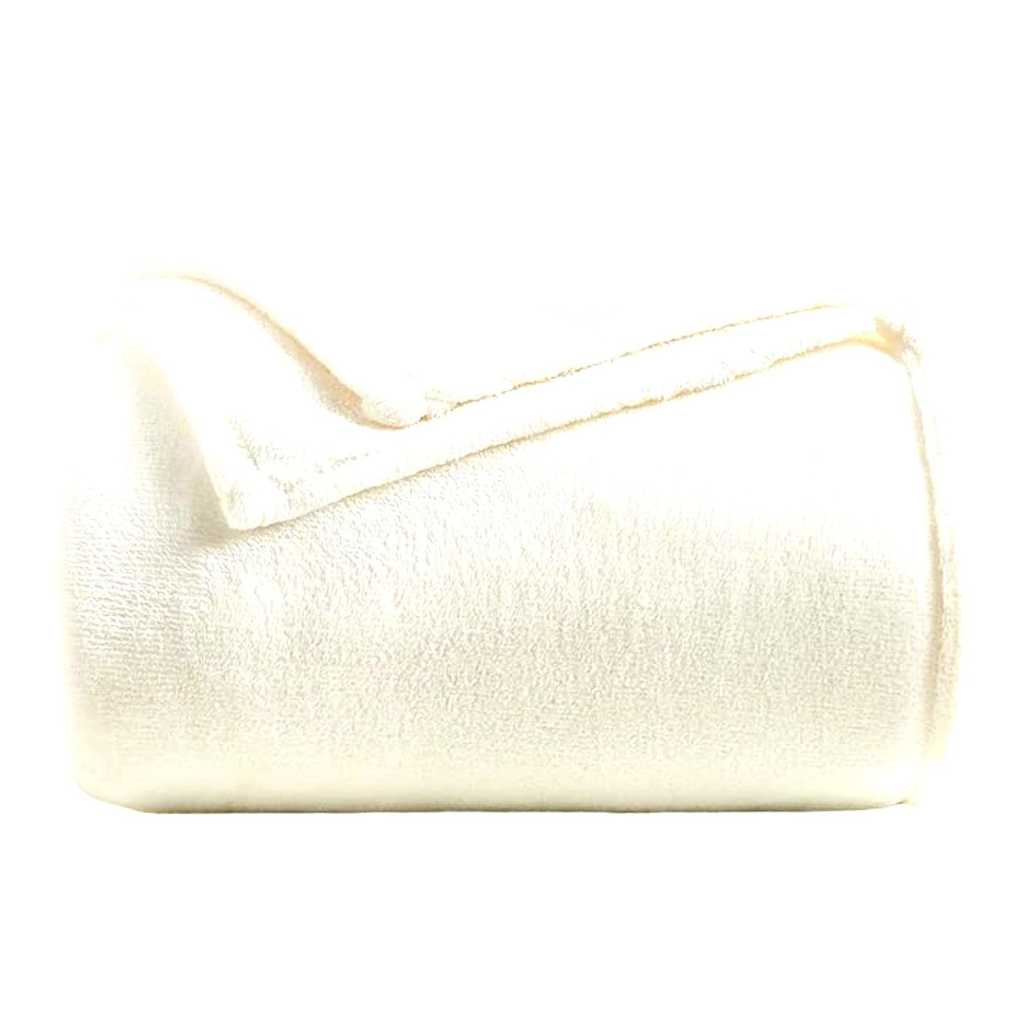 CozyComfort 1500 All-Season Fleece Blanket - Soft, Breathable, Fresh, Full/Queen, Cream