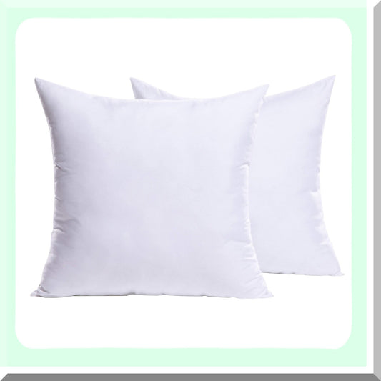 Premium Square Pillow Inserts - Set of 2 | Decorative Cushion Stuffer for Bed, Couch, Sofa | 26x26 Inch Throw Pillow Form