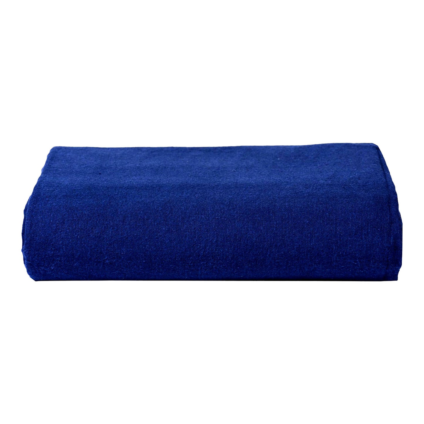 ComfortCare Twin Hospital Bath Blanket - Lightweight Cotton Blend, 70x90 in, Navy Blue