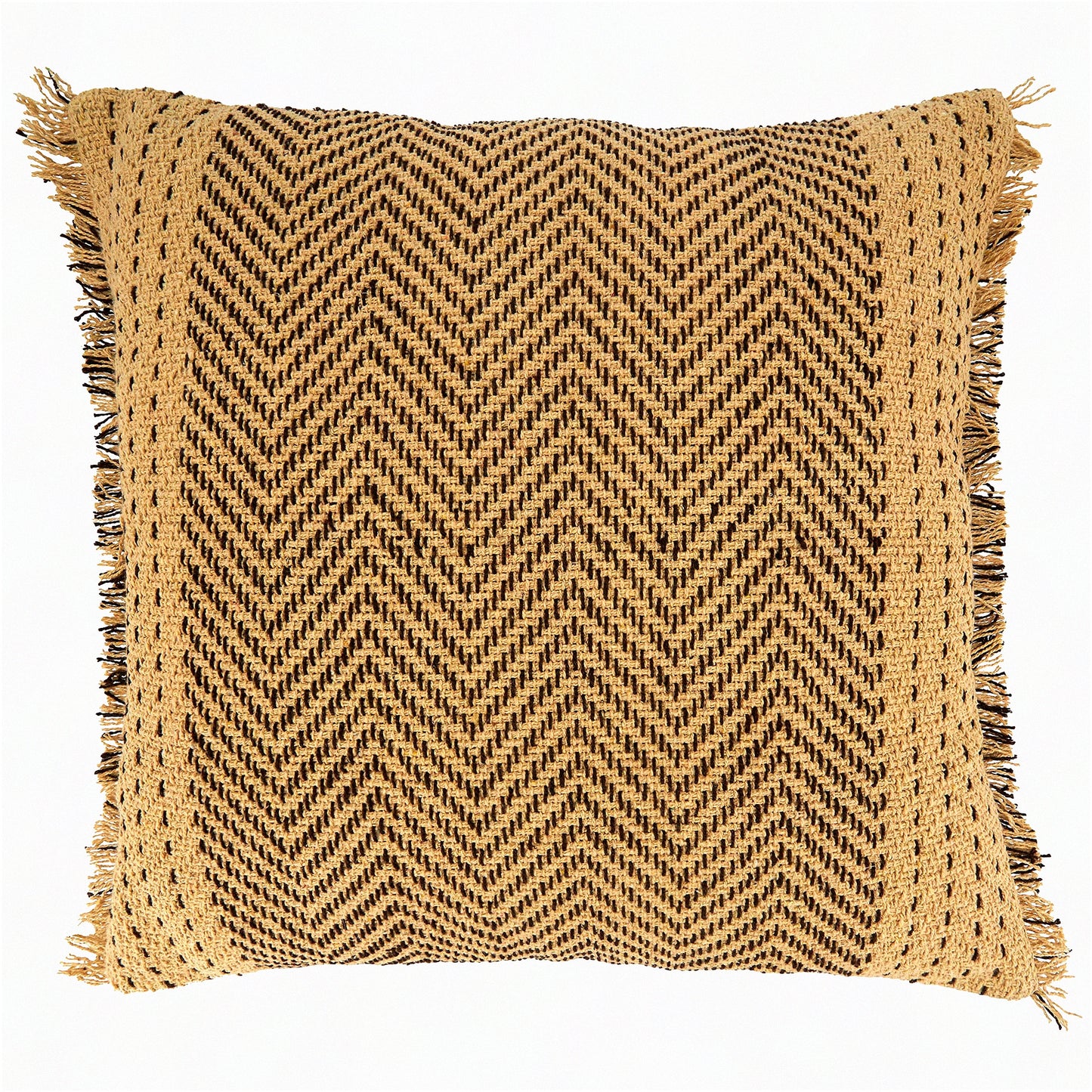 Luxury Kantha Stitched Down Throw Pillow - Plush Home Decor Accent with Handcrafted Embroidery - Cozy Cushion for Sofa, Bed, or Chair