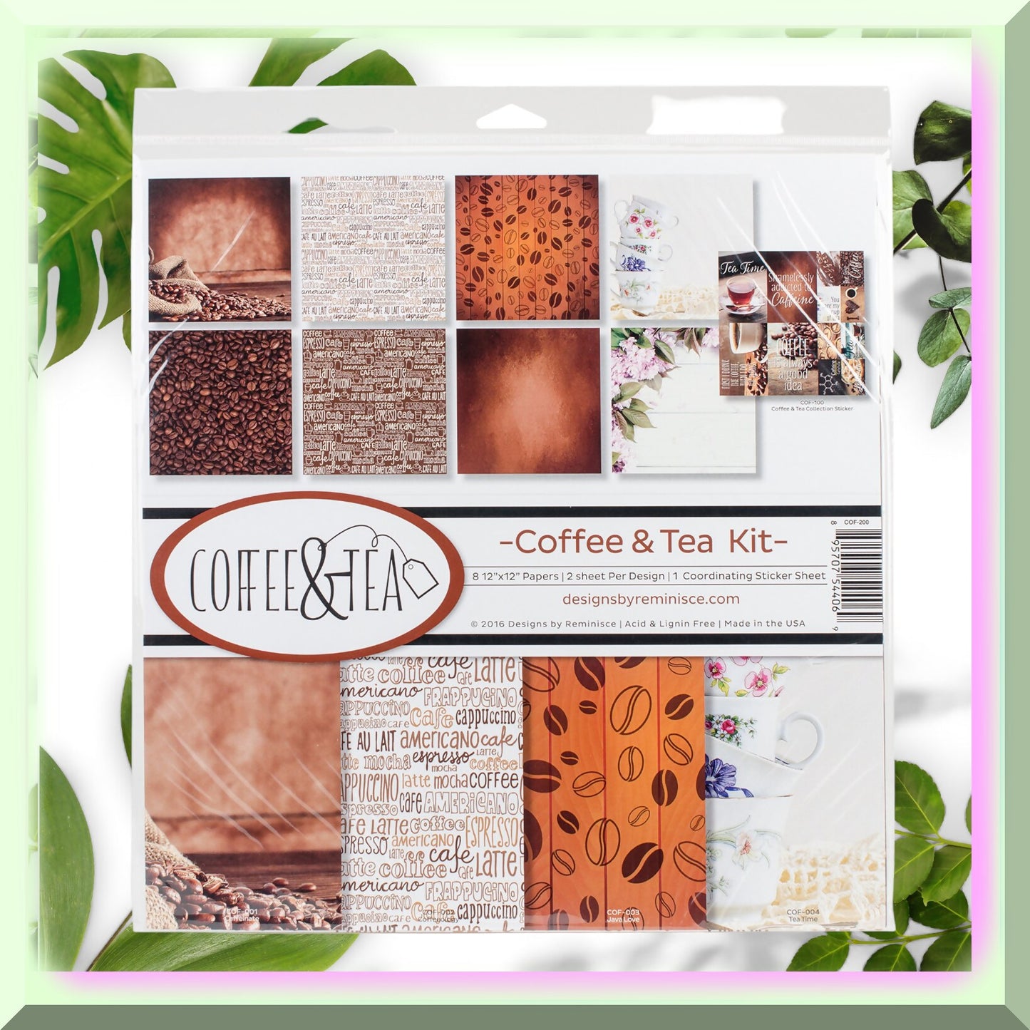 Java Jive Memory Book Kit 12x12 Multicolor