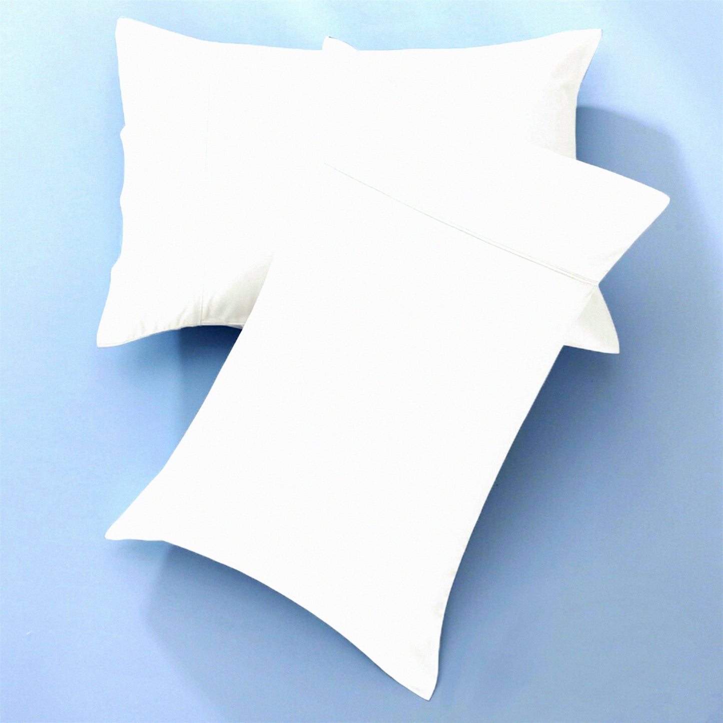 CoolBamboo Silky Queen Pillowcase Set - 2 Pack, Luxe Cooling Pillowcases for Hot Sleepers, 100% Rayon, Envelope Closure, Reversible Design - Hair & Face Friendly (20x30)