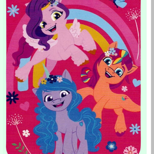 Magic Pony BFF Silk Touch Cozy Blanket - 40'' x 50'' Pink