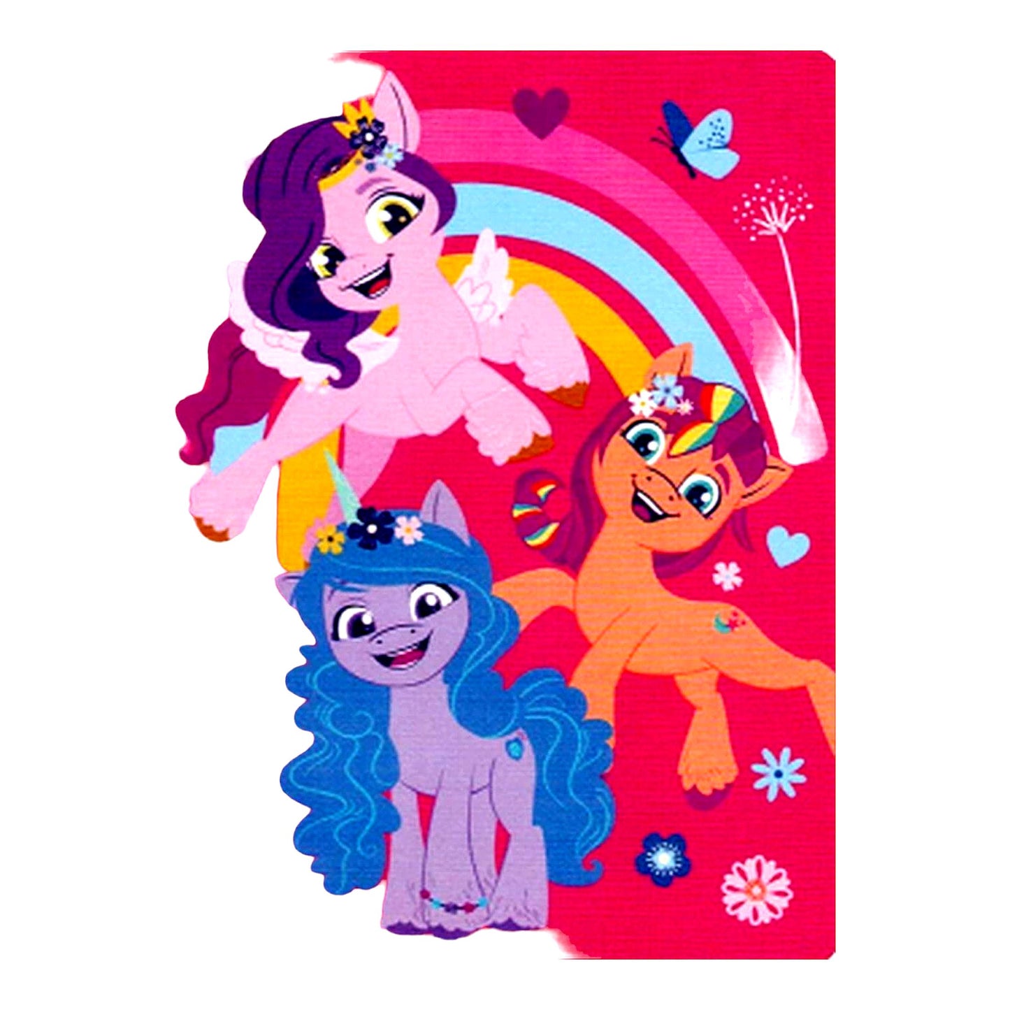 Magic Pony BFF Silk Touch Cozy Blanket - 40'' x 50'' Pink