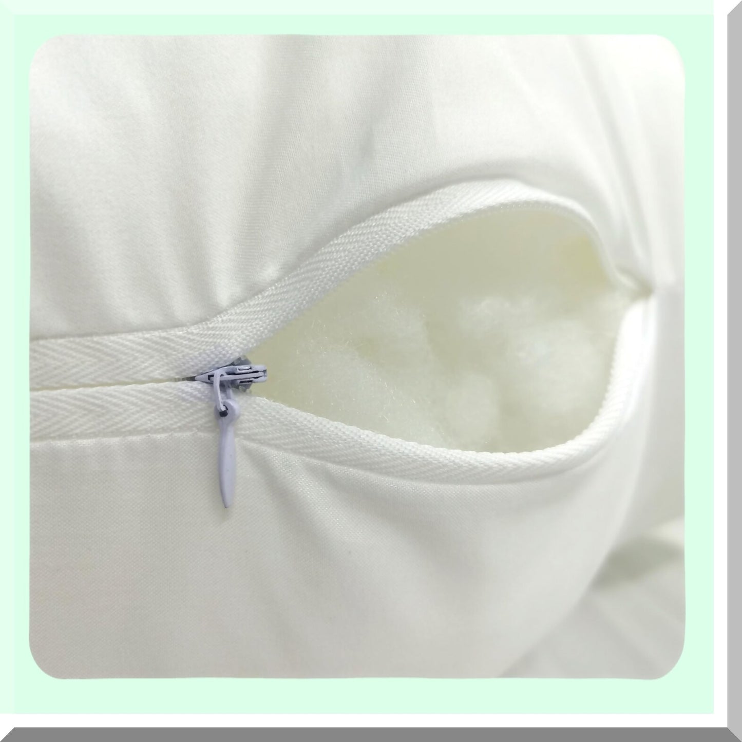 Hypoallergenic Premium Square Pillow Insert - Decorative Cushion Stuffer for Bed, Couch, Sofa - Set of 1 - 16 x 16 Inches