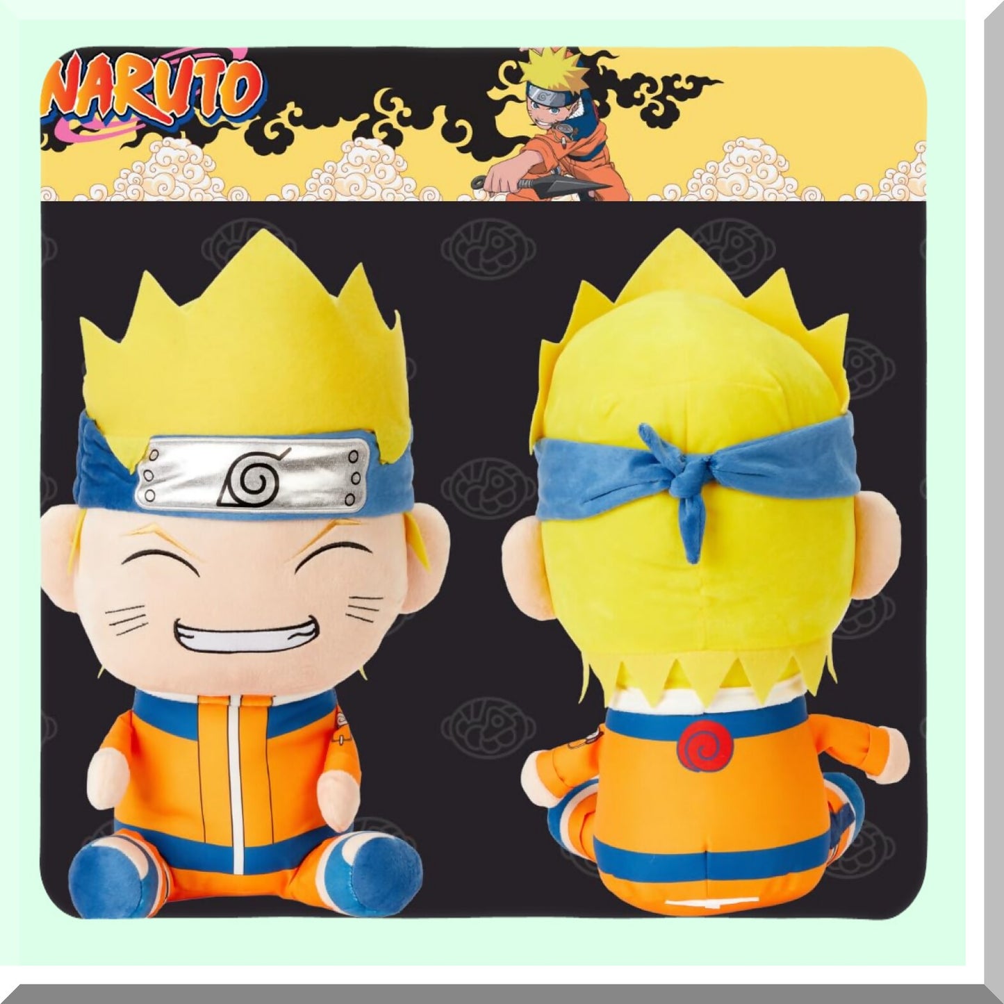 Ninja Dreams Plush Cuddle Pillow Buddy - Super Soft Kids Bedding, Naruto Anime Theme, Officially Licensed, One Size - Perfect for Little Ninjas!