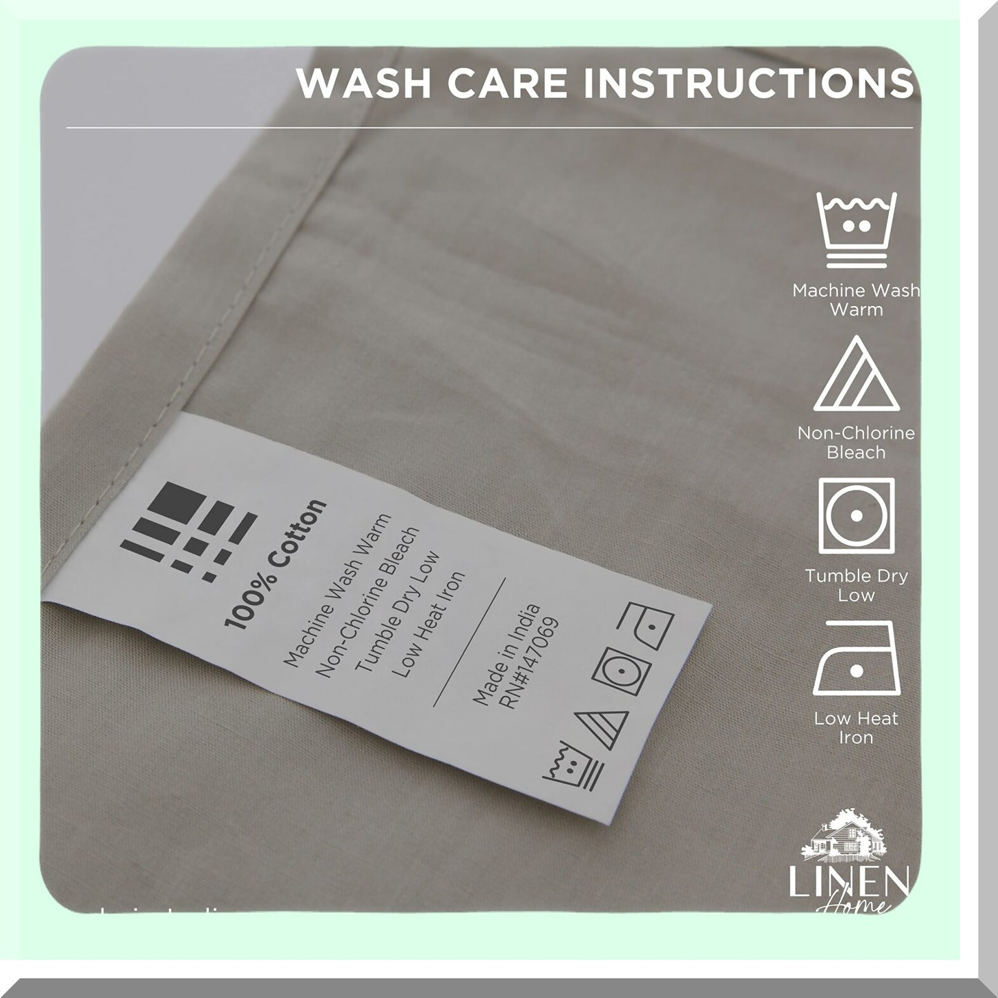 CoolCotton Queen Pillowcase Set - 100% Percale, Glod, 2 Pieces, Crisp & Strong Bedding - 20x30 Inches - Breathable & Luxurious Bed Sheets